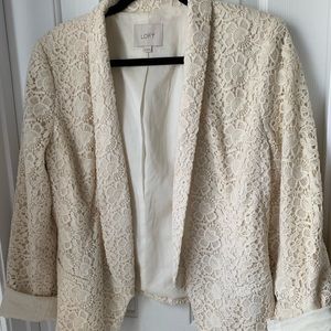 Loft lace blazer